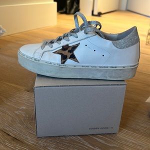 Golden Goose sneakers lightly worn with original box